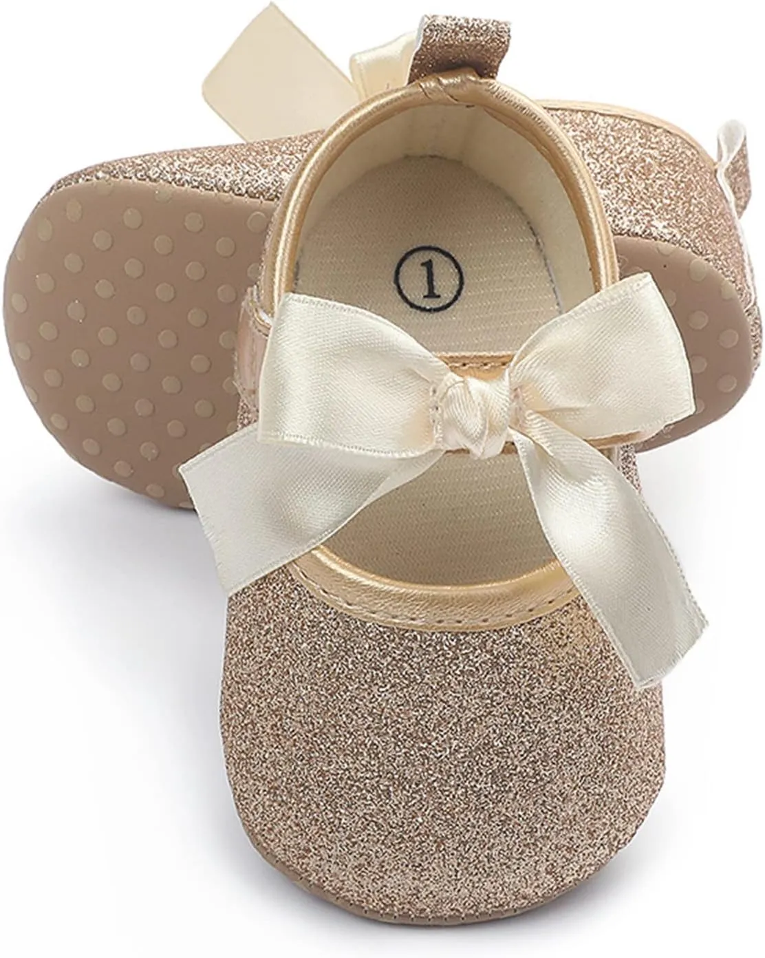 Toddler Girl Shoes Toddler Kids Infant Girls Soild Colour Bowknot Princress Shoes Soft Sole The Floor White Shoes