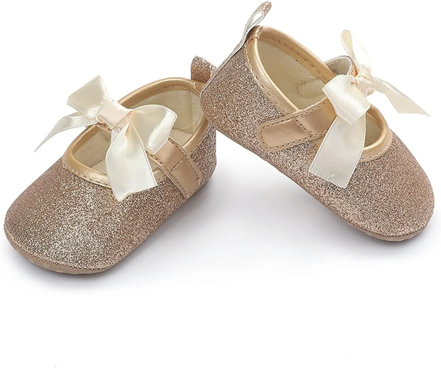 Toddler Girl Shoes Toddler Kids Infant Girls Soild Colour Bowknot Princress Shoes Soft Sole The Floor White Shoes