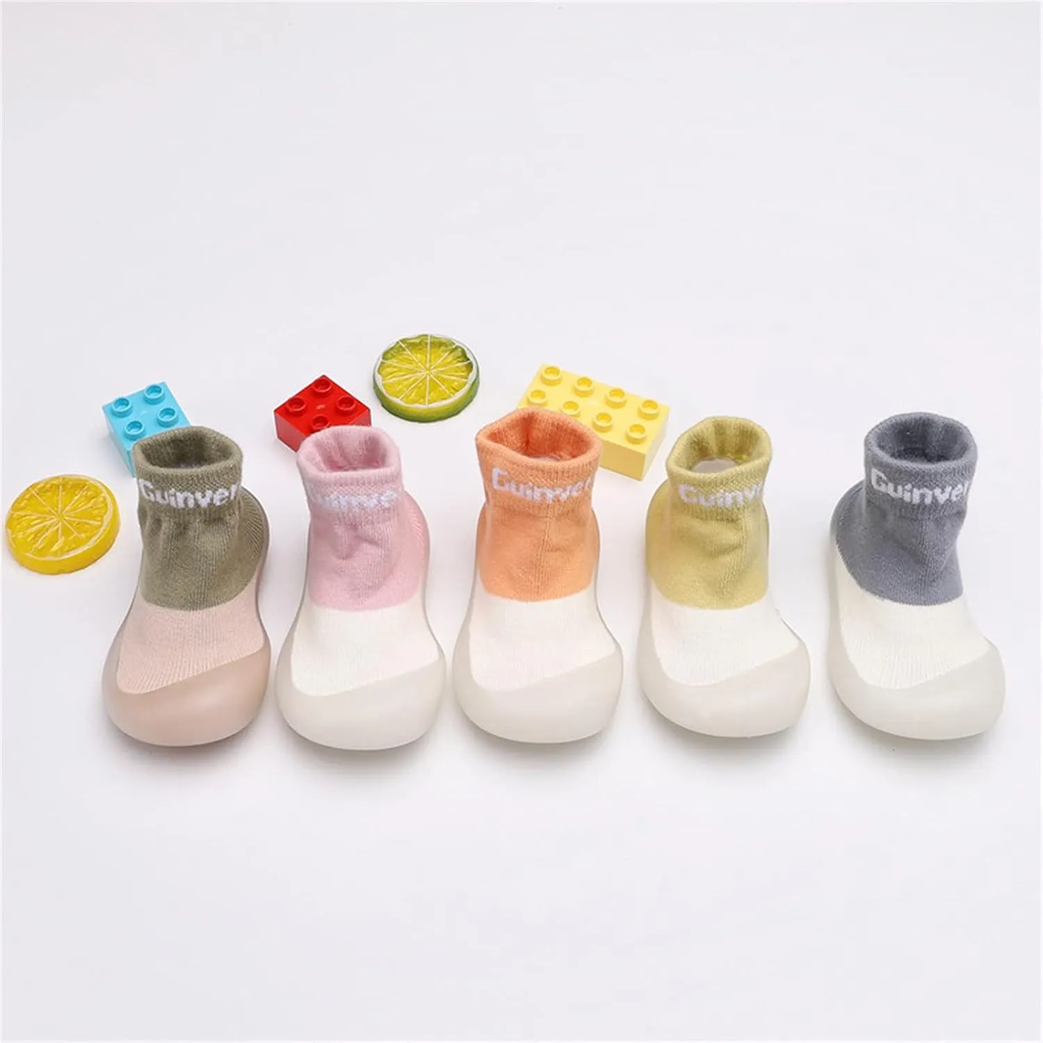 Toddler Girls Boys Barefoot Sock Shoes Breathable Soft House Slippers Baby Indoor Walking Slipper Sneakers