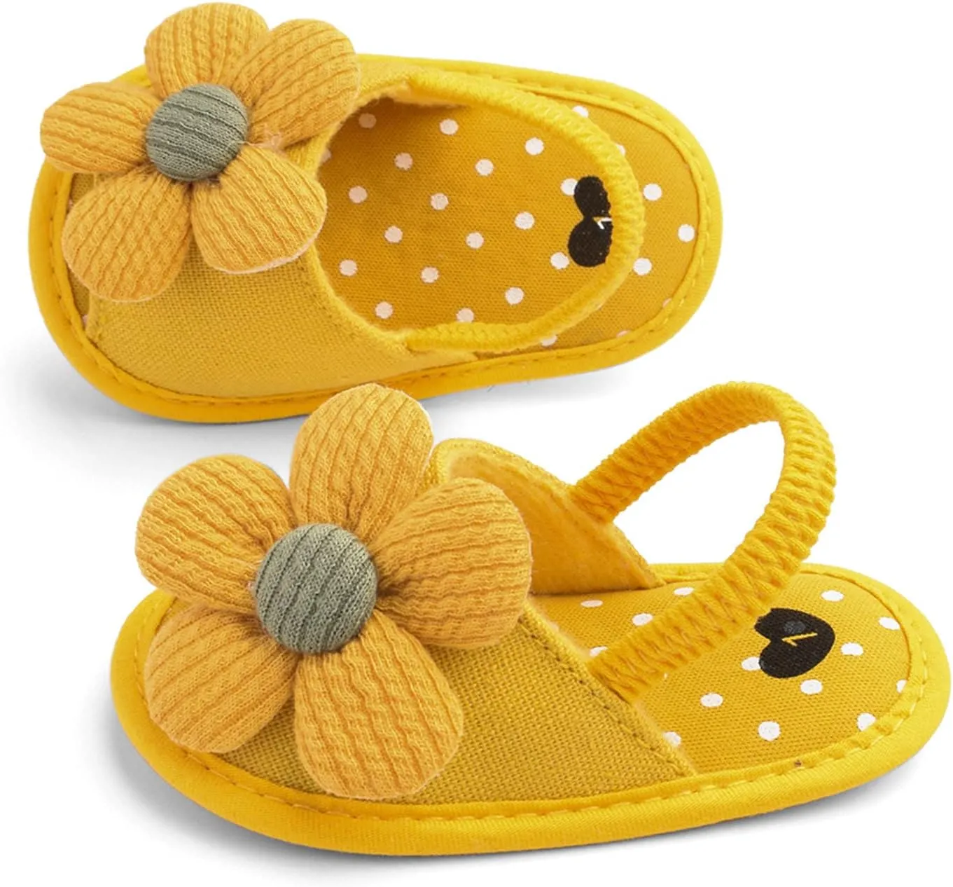 Toddler Girls Casual Sandals Shoes Shoes Baby Sandals Flower Sole Leisure Children's Baby Sun Soft Cartoon Slippers