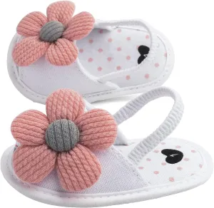 Toddler Girls Casual Sandals Shoes Shoes Baby Sandals Flower Sole Leisure Children's Baby Sun Soft Cartoon Slippers