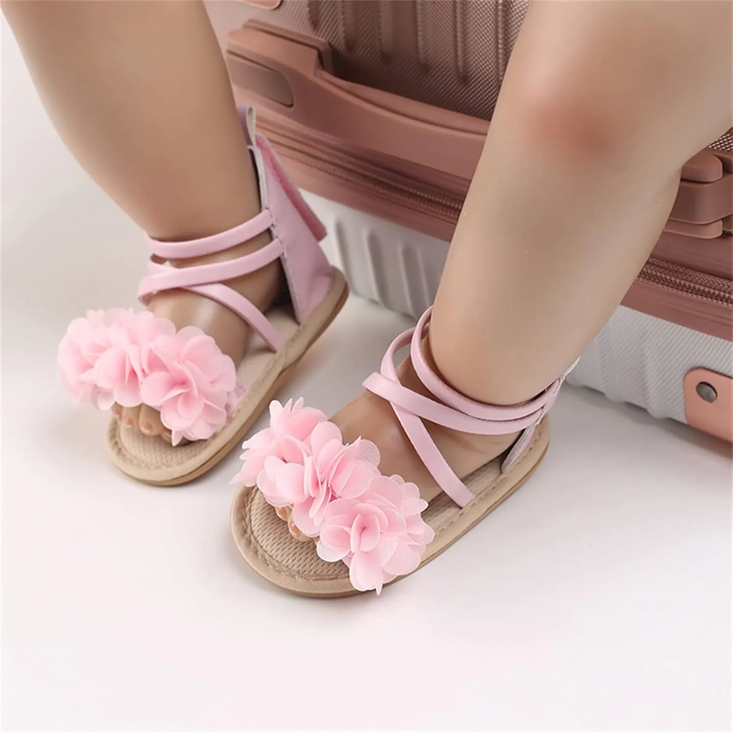 Toddler Kids Infant Girls Soild Colour Princress Shoes Sandals Soft Sole The Floor Size 5 Toddler Girl Sandals