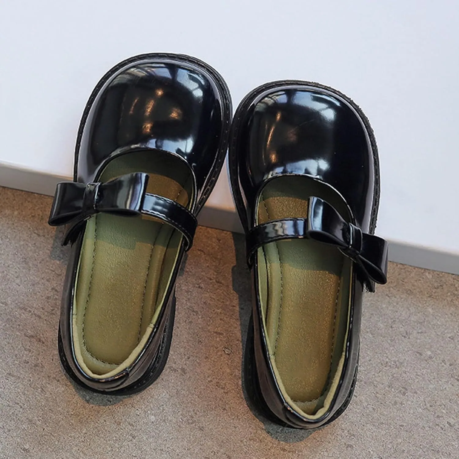 toddler sandal New Solid Rubber Soft Sole Anti Slip And Girls' Princess Shoes Leather Shoes