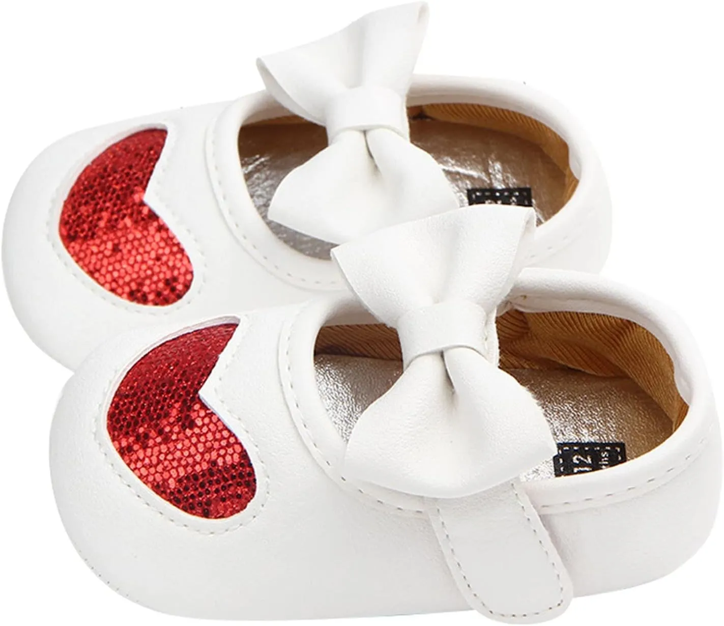 Toddler Shoes Four Color Baby Princess Shoes Baby Shoes Indoor Love Baby Shoes White Shoes Toddler Girl Shoes Size 12