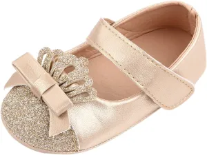 Toddler Slip on Shoes Princess Walking Leather Soft Shoe Shoe Toddler First Kids Crown Girls Baby Shoes Leather Baby Girl Shoes