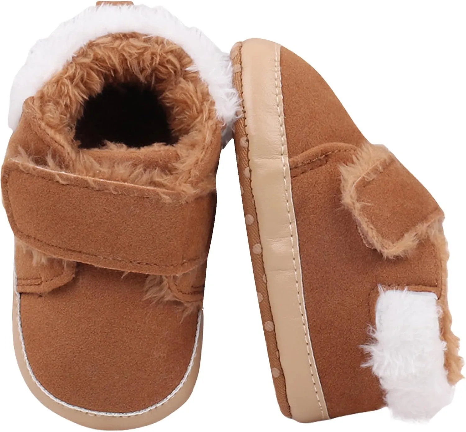 Toddler Slippers Girls Boys Non Slip Fuzzy House Shoes Soft Sole Baby Indoor Socks Walkers Boots