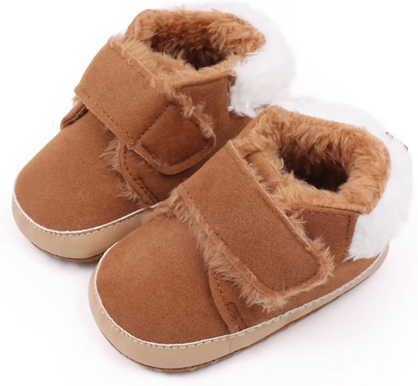 Toddler Slippers Girls Boys Non Slip Fuzzy House Shoes Soft Sole Baby Indoor Socks Walkers Boots