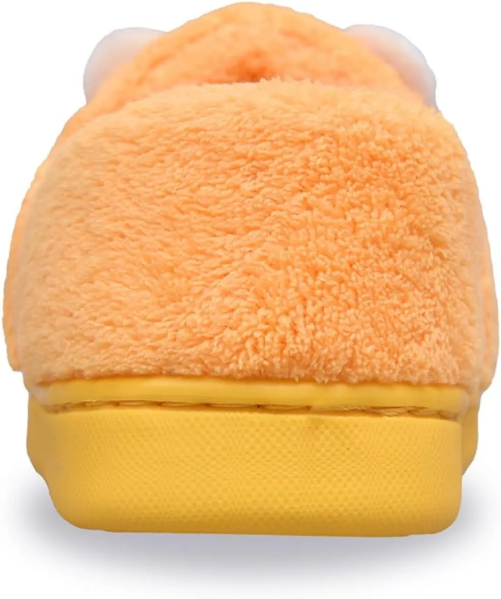 Toddler Slippers Winter Girl Boy Cute Dinosaur House Slipper Kids Warm Fuzzy Slippers Soft Plush Indoor Baby Shoes