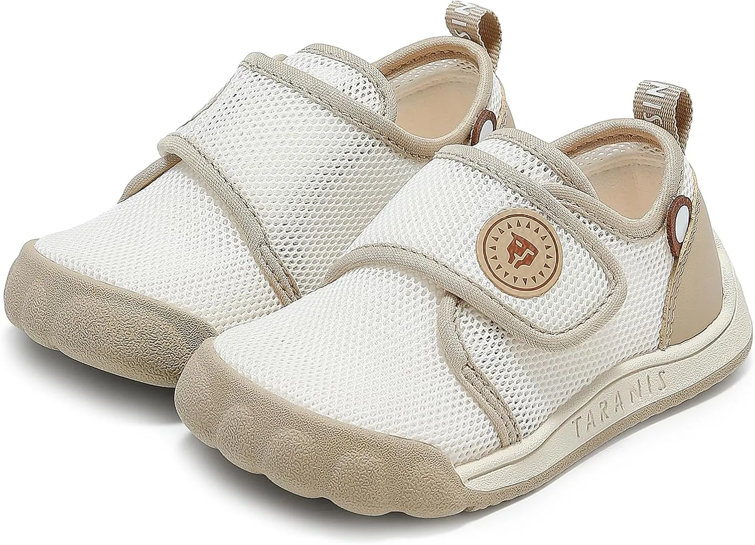 Toddler Sneakers Girls Boys Breathable Walking Shoes Mesh Upper with Hook and Loop