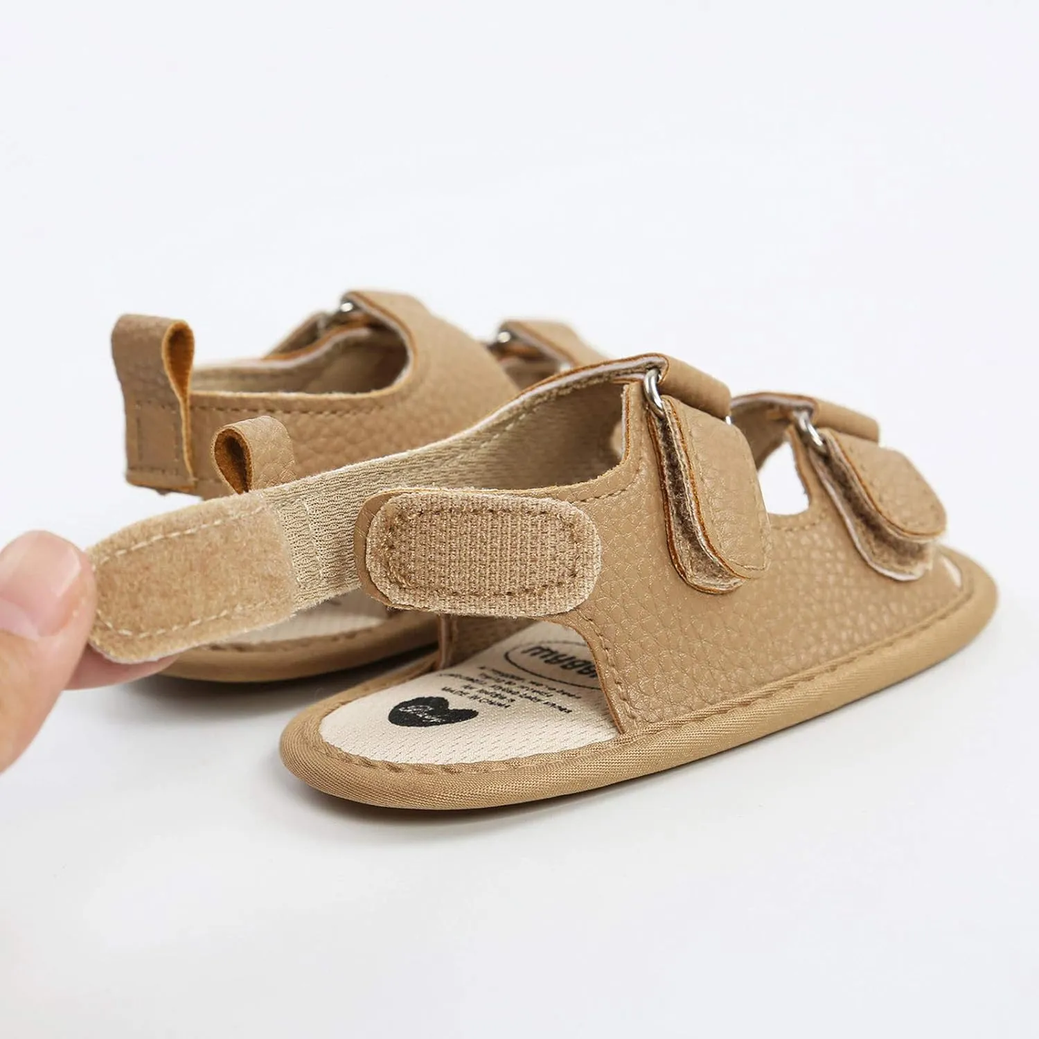 Toddler Soft Foot Warmer Flat Girls Rubber Baby Soft Boys Walking Non-Slip Sandals Sole Shoes Prewalker Baby