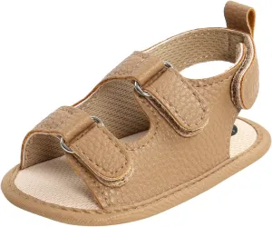 Toddler Soft Foot Warmer Flat Girls Rubber Baby Soft Boys Walking Non-Slip Sandals Sole Shoes Prewalker Baby