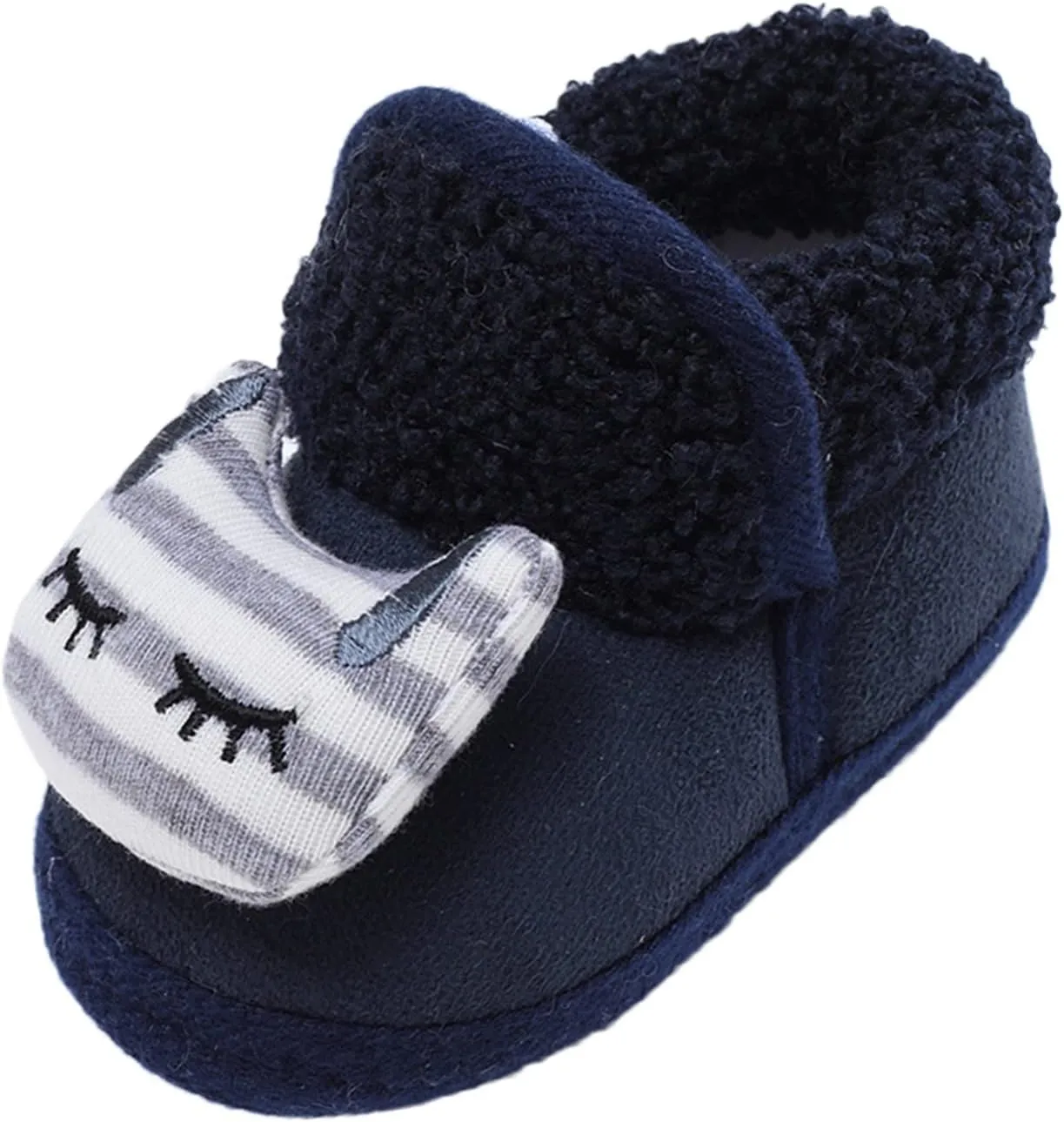 Toddler Walking Shoes Baby Girls Boys Warm Shoes Soft Sole Booties Snow Boots Infant Comfortable Shoes