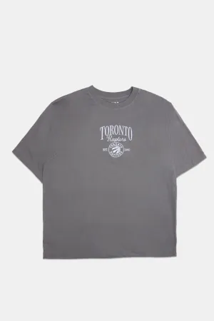 Toronto Raptors Embroidered Graphic Oversized Tee