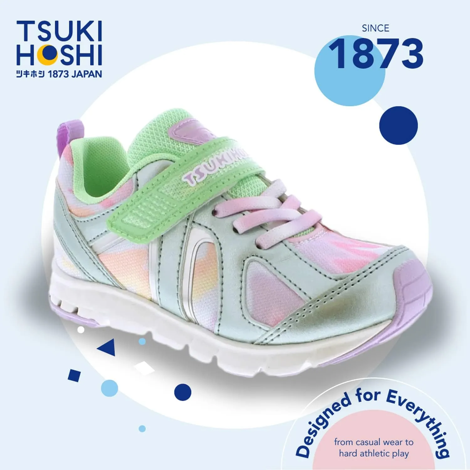 Tsukihoshi Rainbow Sneaker (Toddler/Little Kid/Big Kid)