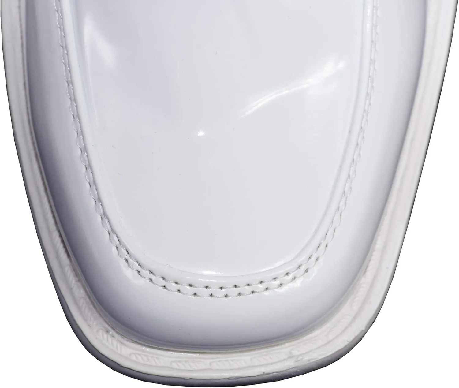 Tuxgear Boys Square Toe Patent Leather Shiny Tuxedo Shoes