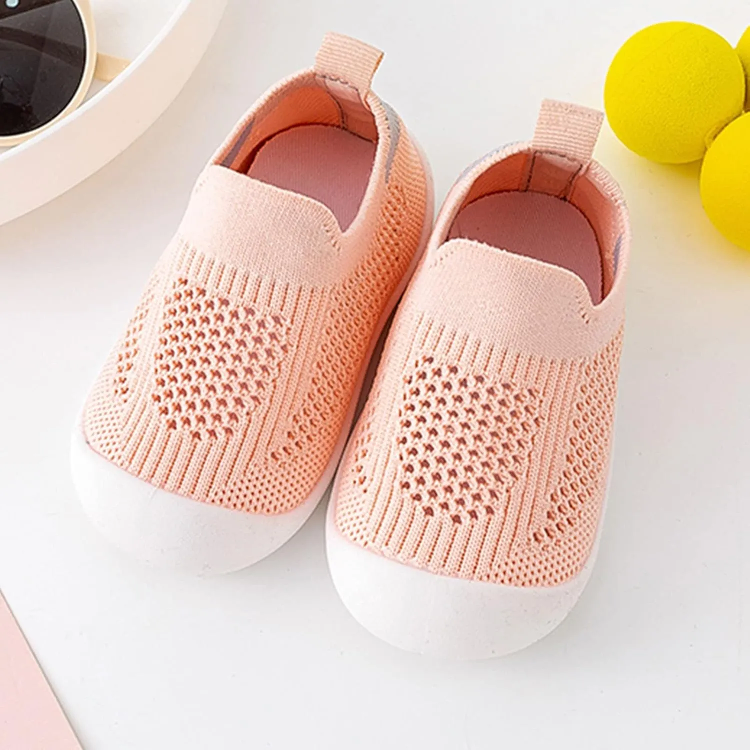 Unisex Baby Boys Girls Sneaker Infant Toddler Shoes Hollow Out Breathable Socks Shoes Soft Sole Non Slip 6-24