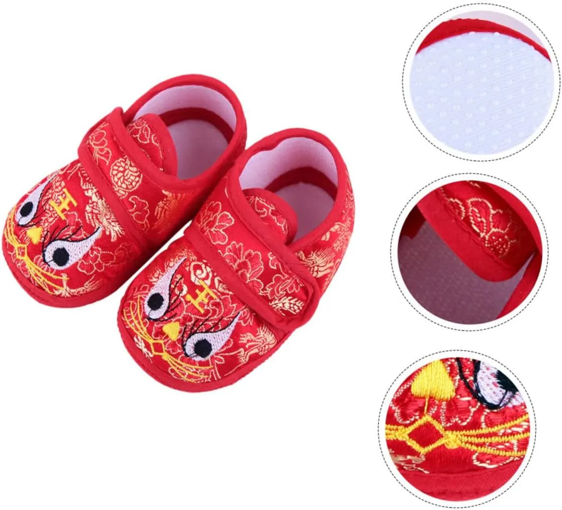 VICASKY Stylish Shoes Walking Shoes Comfortable Shoes Breathable Lovely Shoes Red