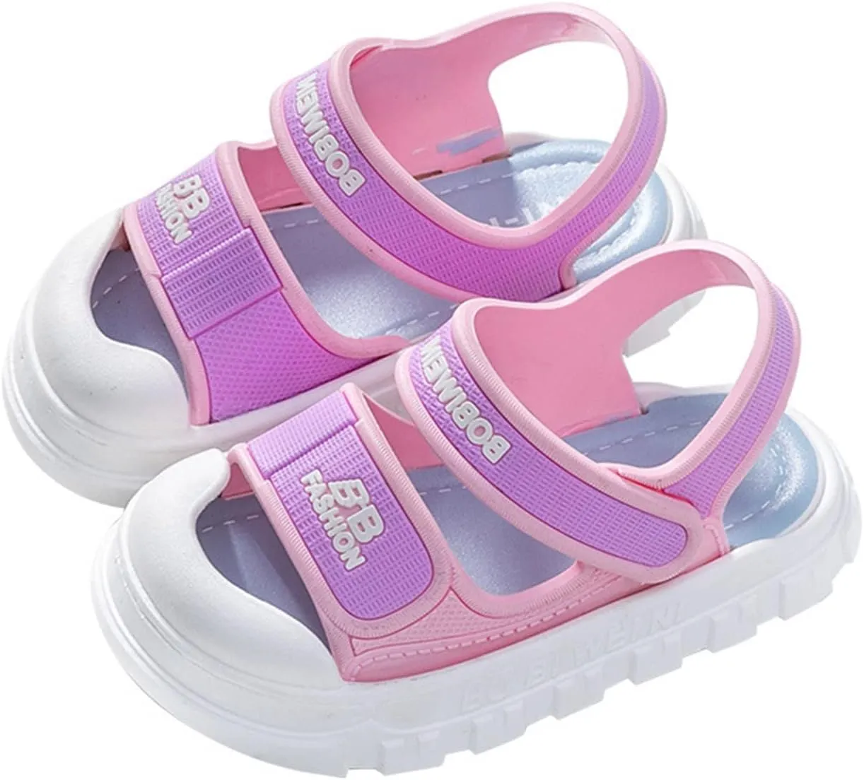 Wedges for Girls Big Kid New Children Sandals Summer Girls Nonslip Soft Sole Cartoon Baby Toddler Pool Shoes