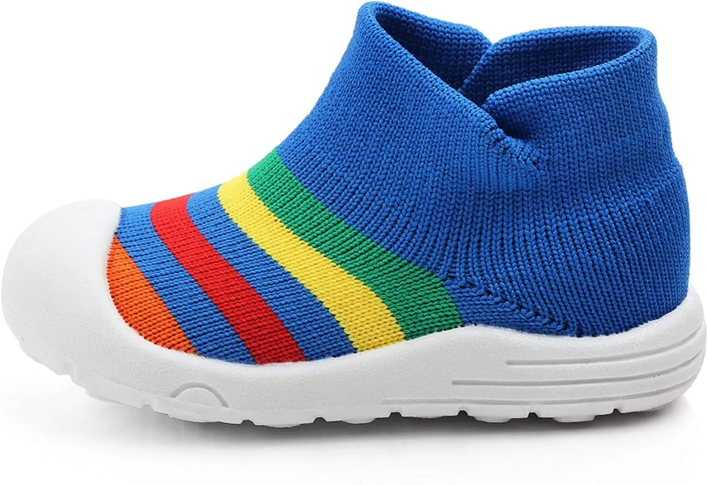 Winter Shoes Toddler Boy Shoes Girls Sole Slipper Socks Shoes Rubber Soft Boys Baby High Top Sneakers for Kids