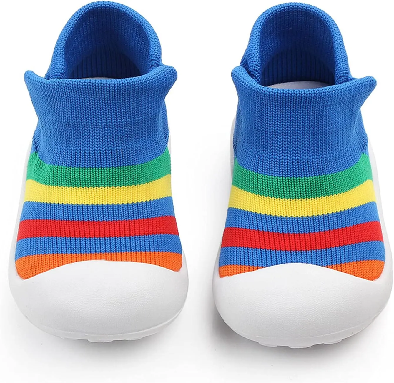 Winter Shoes Toddler Boy Shoes Girls Sole Slipper Socks Shoes Rubber Soft Boys Baby High Top Sneakers for Kids