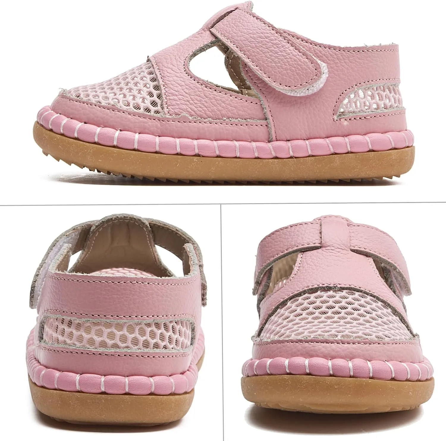 WUIWUIYU Baby Shower Shoes Baby Boys Girls Closed Toe Summer Sandals Soft Athletic Sandals Outdoor Learn Walker Shoes