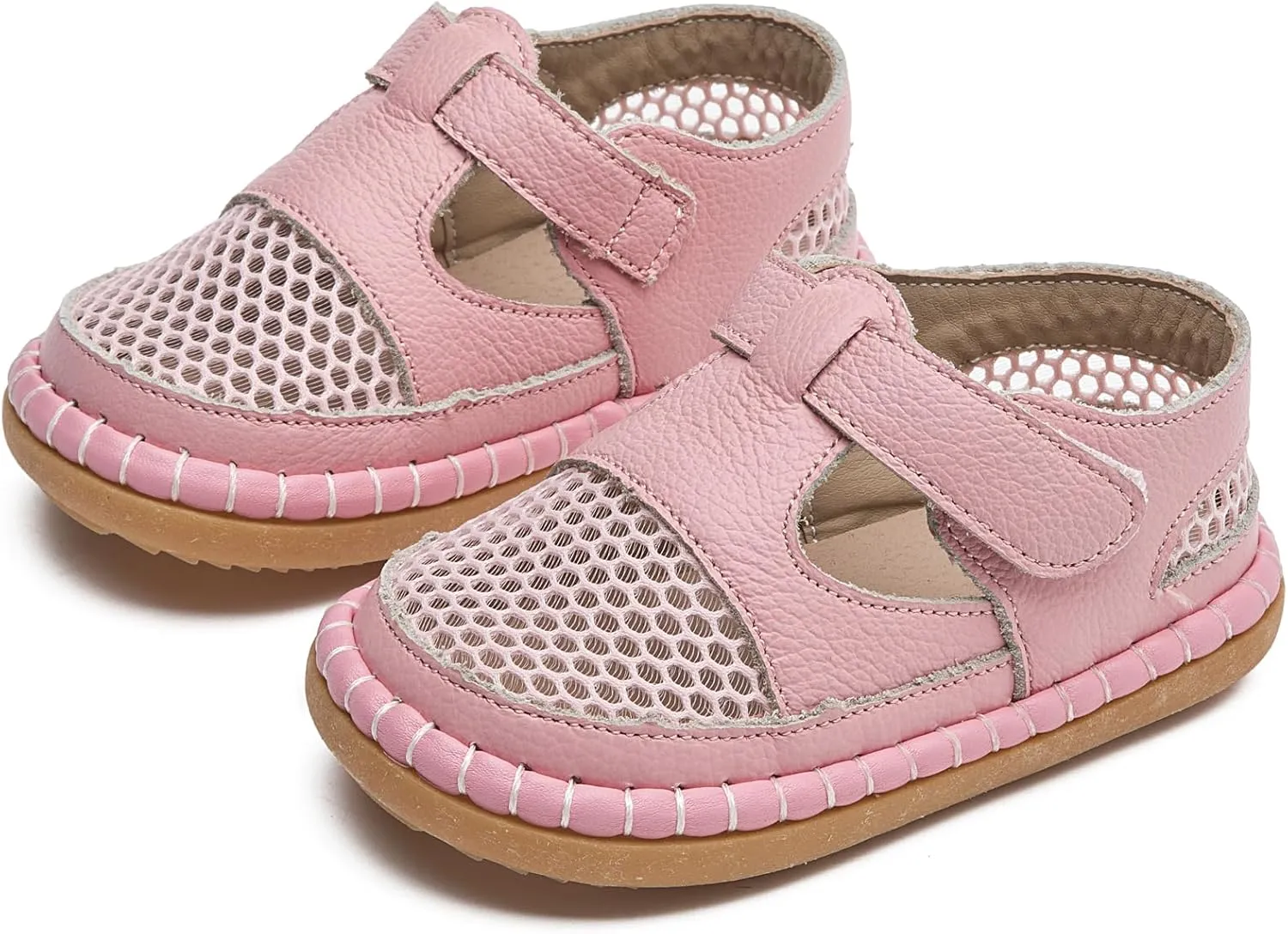 WUIWUIYU Baby Shower Shoes Baby Boys Girls Closed Toe Summer Sandals Soft Athletic Sandals Outdoor Learn Walker Shoes
